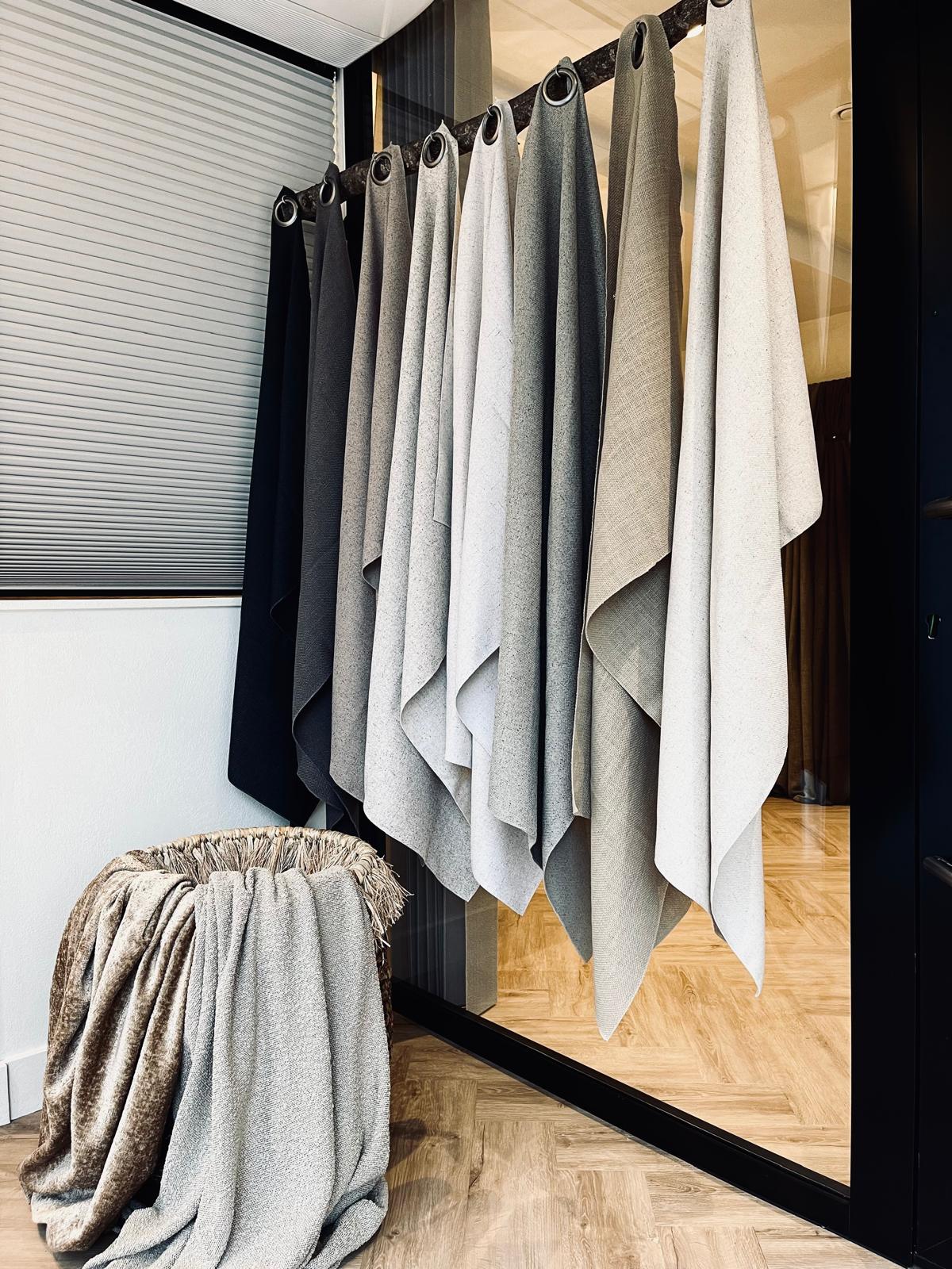 materiaalkeuze in gordijnstudio herentals